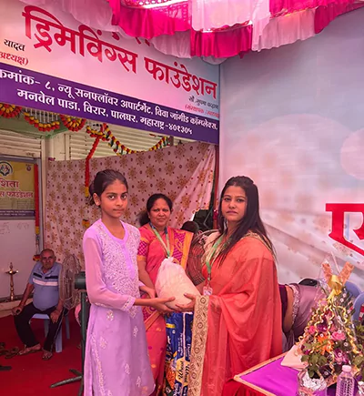 Ration distribution to poor families